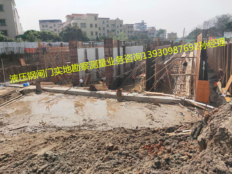 广东液压钢闸门实地勘察测量